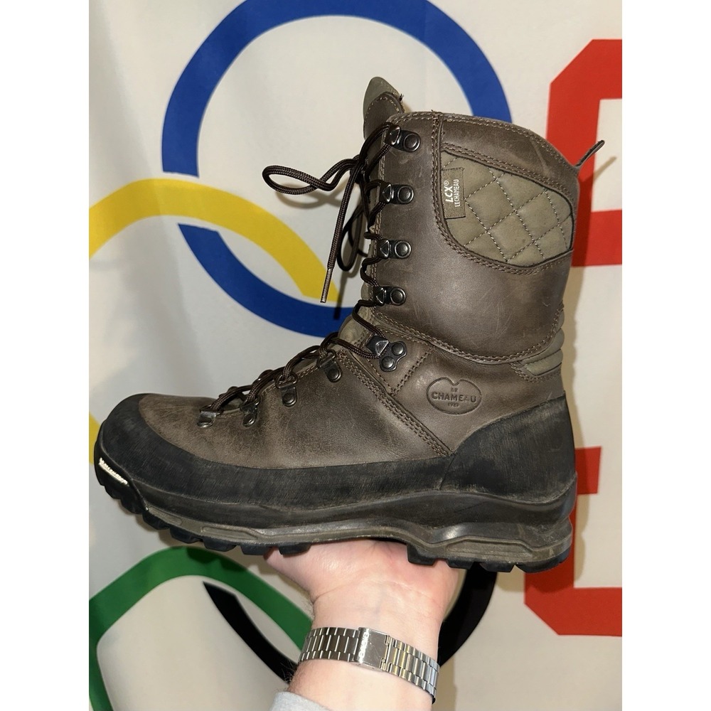 Le Chameau Lite LCX 10" Hunting Boots Mens Size 8.5 US Lightweight Waterproof - Picture 4 of 9